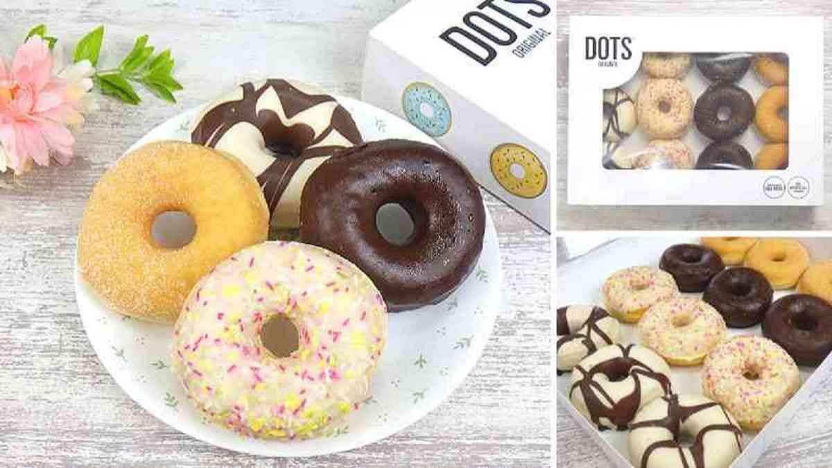 合成着色料不使用のスペインのドーナッツ「DOTSドーナツ」